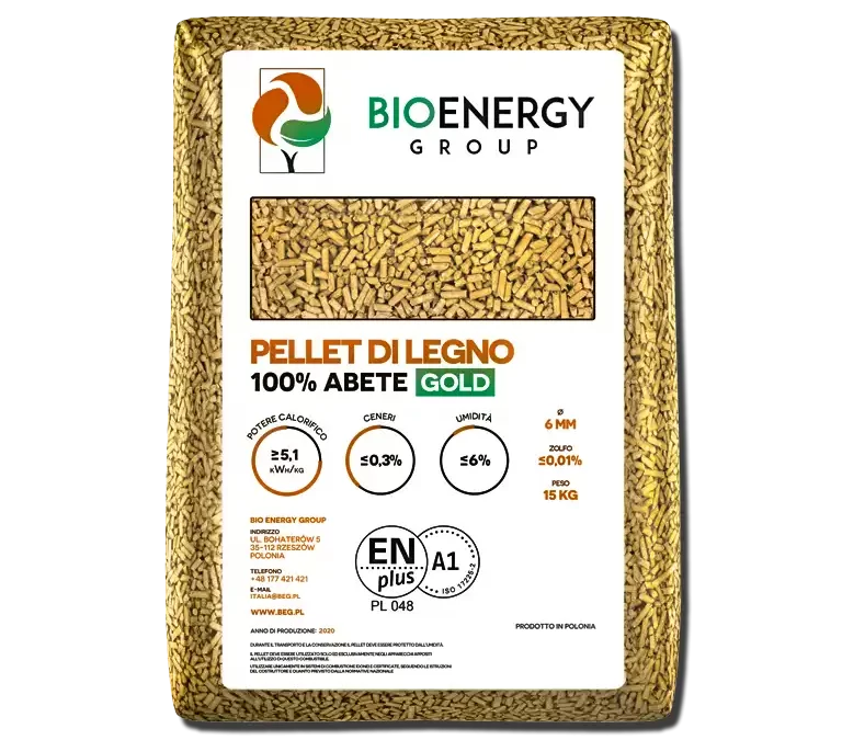PELLET BIO ENERGY GOLD